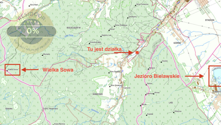 Działka Sprzedaż Pieszyce